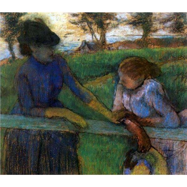 Edgar Degas - Conversation