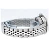 Image 4 : Rolex Ladies Stainless Steel Ice Blue Diamond & Sapphire Datejust Wristwatch