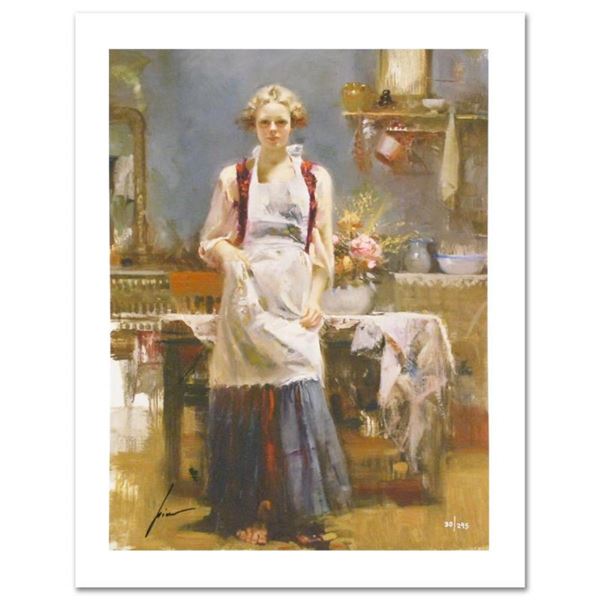 Pino (1939-2010) "Warm Memories" Limited Edition Giclee. Numbered and Hand Signe