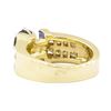 Image 3 : 2.05 ctw Blue Sapphire And Diamond Ring - 14KT Yellow Gold