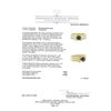 Image 5 : 2.05 ctw Blue Sapphire And Diamond Ring - 14KT Yellow Gold