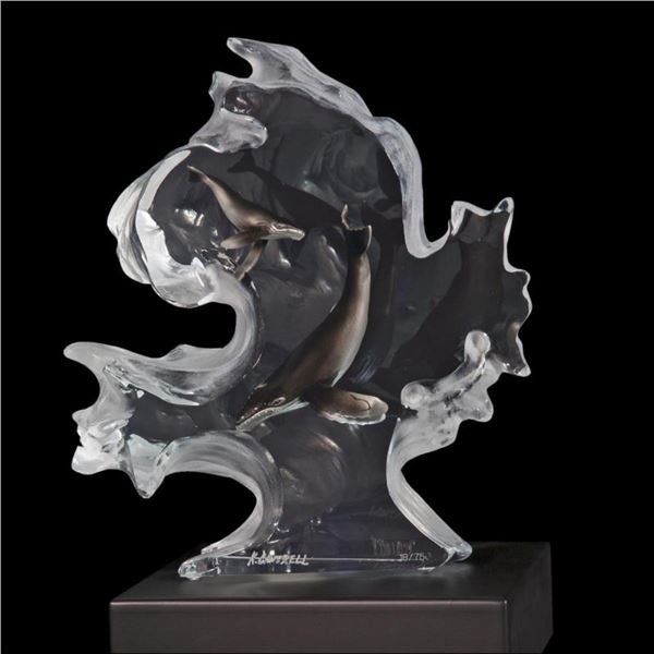 Kitty Cantrell, "Mother Nature" Limited Edition Mixed Media Lucite Sculpture wit