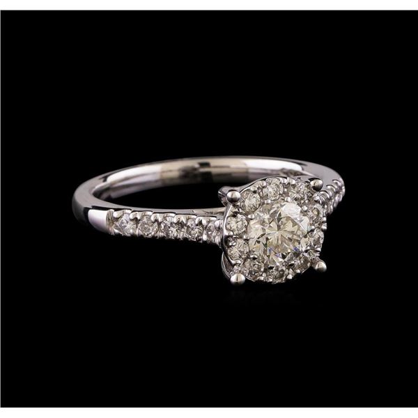 0.85 ctw Diamond Ring - 14KT White Gold