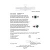 Image 5 : 1.73 ctw Round Mixed Tsavorite Garnet And Round Mixed Rubies Ring - 18KT White G