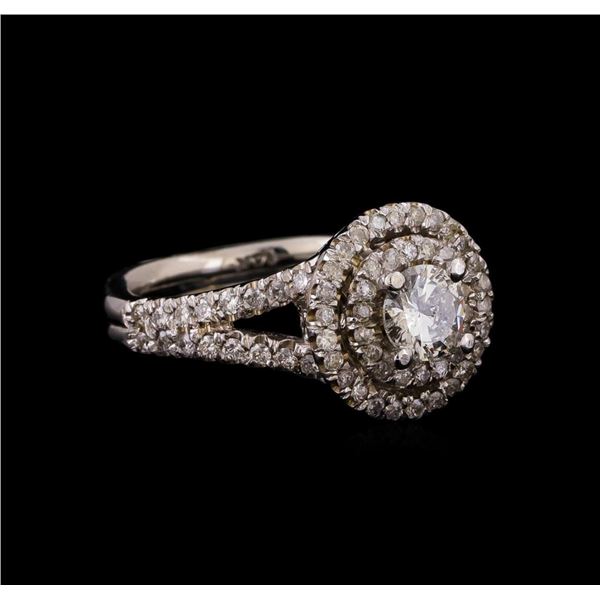 14KT White Gold 1.15 ctw Diamond Ring