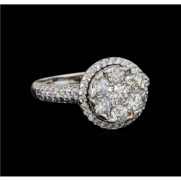 14KT White Gold 1.35 ctw Diamond Ring