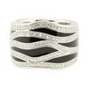 Image 2 : 0.86 ctw Diamond Ring - 18KT White Gold