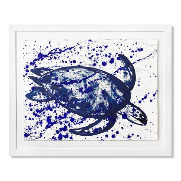 Turtle Splash by Wyland Original