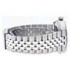 Image 5 : Rolex Mens Stainless Rhodium Diamond 36MM Oyster Perpetual Datejust Wristwatch