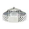 Image 8 : Rolex Mens Stainless Rhodium Diamond 36MM Oyster Perpetual Datejust Wristwatch