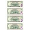 Image 4 : (10) Consecutive 2006 $5 FRN Star Notes CHCU