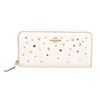 Image 1 : Coach White Studded Leather Zippy Wallet