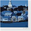 Image 2 : Armond Fields (1930-2008), "Harbor Dawn" Limited Edition Hand Pulled Original Se