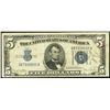 1934D $5 Wide II Silver Certificate