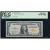 1935A $1 N Africa Silver Certificate PCGS 63PPQ