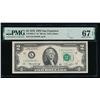 1976 $2 STAR San Francisco FRN PMG 67EPQ
