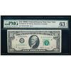 1969B $10 New York FRN PMG 63EPQ
