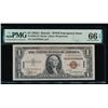1935A $1 Hawaii Silver Certificate PMG 66EPQ