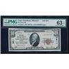 1929 $10 Cape Girardeau MO National PMG 63EPQ