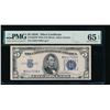 Image 1 : 1934C $5 Silver Certificate PMG 65EPQ