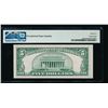 Image 2 : 1934C $5 Silver Certificate PMG 65EPQ