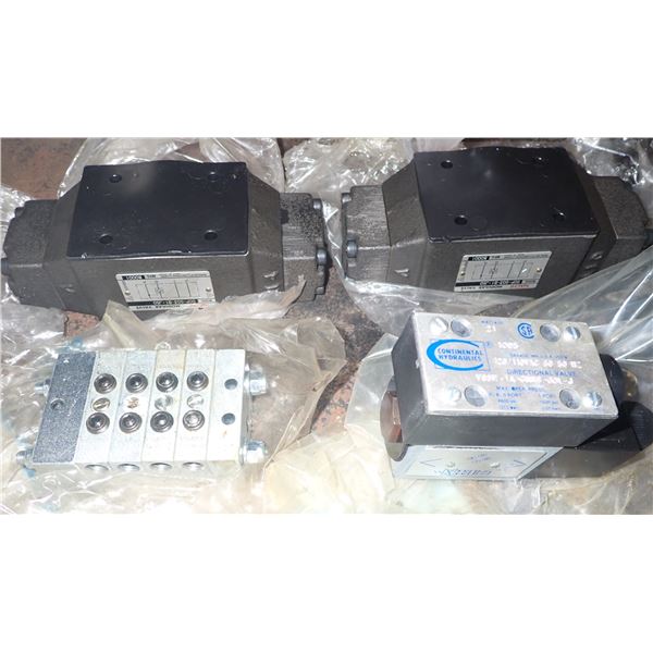 Lot of Misc Hydraulic Valves & Misc