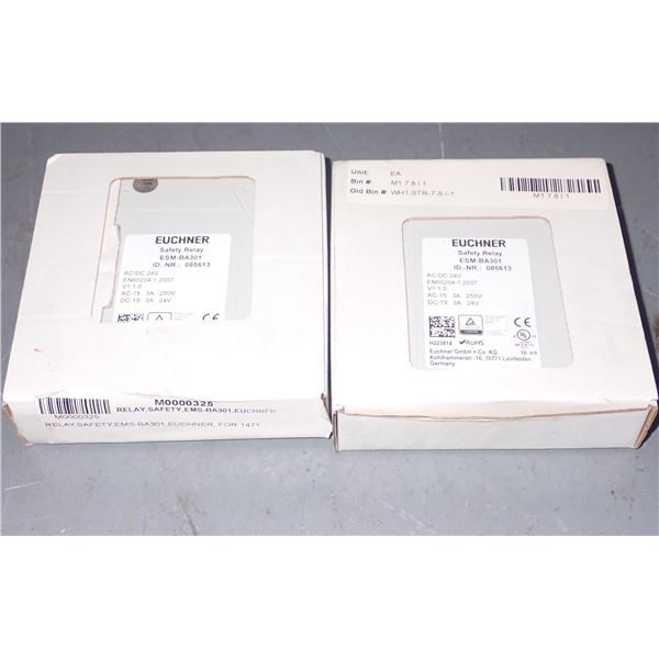 Lot of (2) Euchner #ESM-BA301