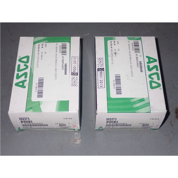 Lot of (2) Asco Rebuild Kits