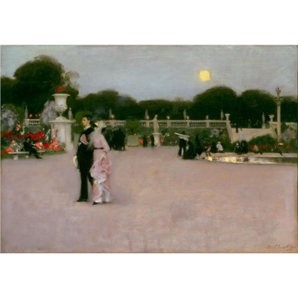 Sargent - In the Luxembourg Gardens