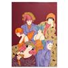 Image 1 : Haya Ran, "Motherhood" Hand Signed Limited Edition Serigraph with Letter of Auth