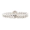 Image 2 : 18KT White Gold Fashion Cuban Link