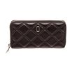 Image 1 : Marc Jacobs Black Quilted Leather Long Zippy Wallet