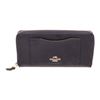 Image 1 : Coach Navy Blue Leather Long Zippy Wallet