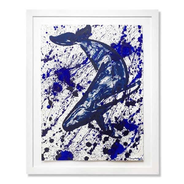 Humpback Splash by Wyland Original