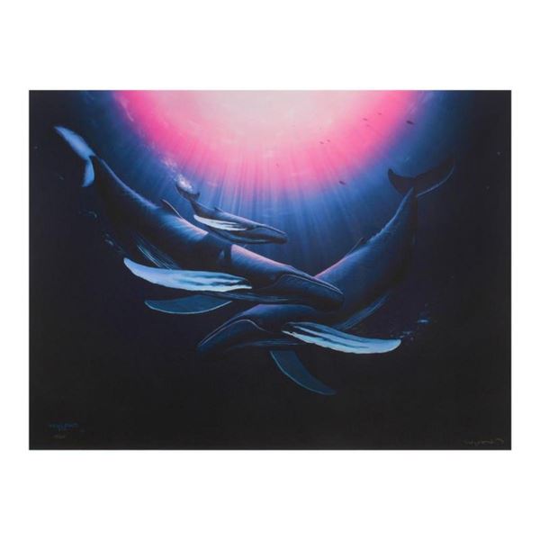 Wyland,  Ocean Realm  Hand Embellished Limited Edition Cibachrome, Numbered and