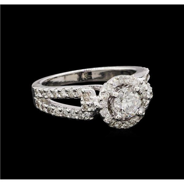 14KT White Gold 1.17 ctw Diamond Ring