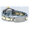 Image 6 : Rolex Ladies 2 Tone MOP Sapphire String Diamond Oyster Perpetual Datejust Wristw