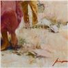 Image 3 : Pino (1939-2010), "Sea Spray" Limited Edition Artist-Embellished Giclee on Canva