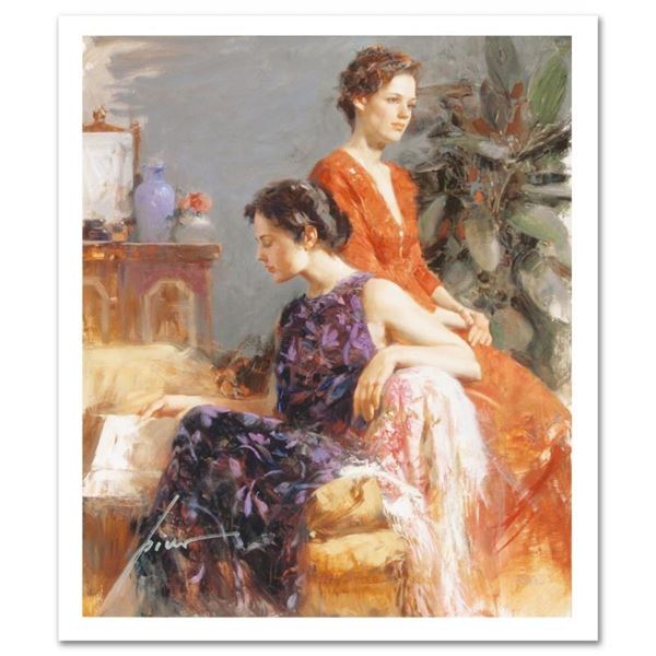 Pino (1939-2010) "Lazy Afternoon" Limited Edition Giclee. Numbered and Hand Sign