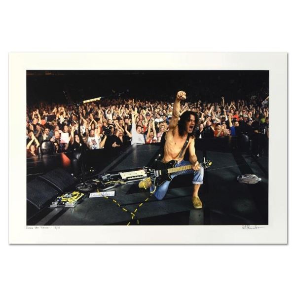 Rob Shanahan,  Eddie Van Halen  Hand Signed Limited Edition Giclee with Certific