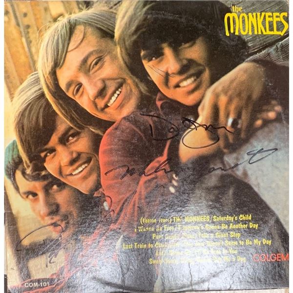 Signed The Monkees ( Their Debut Album) Album Cover