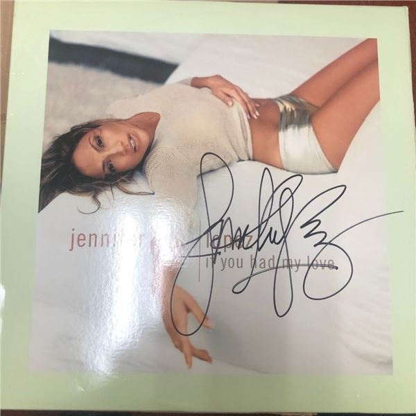 Signed Jennifer Lopez If You Had My Love Album Cover