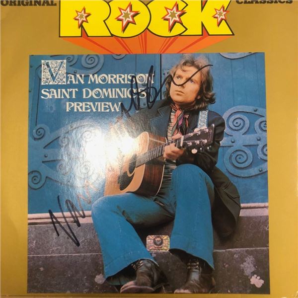 Signed Van Morrison St. Dominic's Preview Album Cover