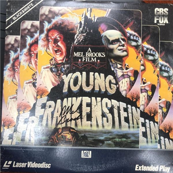 Signed Young Frankenstien Soundtrack Album Cover