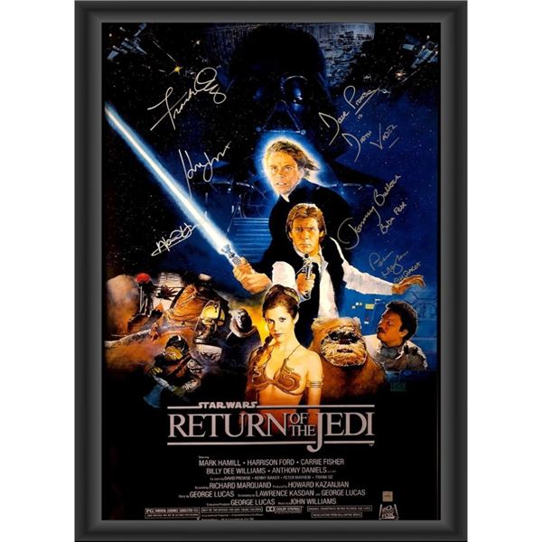 Signed Star  Wars  Episode  VI:  The  Return  Of  Jedi Movie Poster