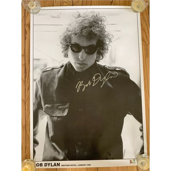 Bob Dylan Signed Poster