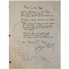 Image 1 : Signed Alice In Chains Man In The Box Lyrics