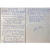 Image 1 : Buddy Holly's "That'll Be The Day" Signed Lyric Sheet