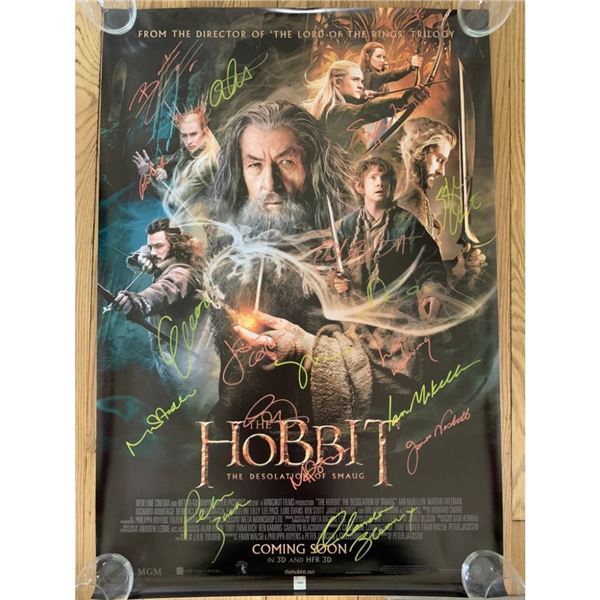 Signed he Desolation of Smaug Movie Poster