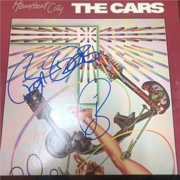 Signed Cars Heartbeat City Album Cover